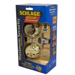 Schlage B362N 605 Double Cylinder Deadbolt Keyed Sides Ultima Bright Brass New. Fixed Price $34.99.