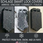 Schlage Smart Lock Sun & Weather Guard Cover - Encode Arrive Connect Touch. Fixed Price $32.50.