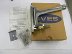New Ives 469-B26D Satin Chrome Door Co-ordinator M4C. Fixed Price $25.00.