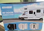 Rv Camper Door Lock Kohree Entry Black KR3422-US. Fixed Price $20.00.