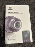 Geek Smart Knob Fingerprint Access And App Control K01-02 New Open Box See Descr. Fixed Price $40.00.