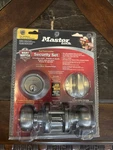 Master Lock Security Set Deadbolt 2 Pack Keyed Alike Nickel Silver New. Fixed Price $44.50.