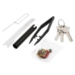 Prime-line Re-key Lock Kit, Schlage Type C, 5-PIN Tumbler Sets, Pre-cut Keys. Fixed Price $13.99.