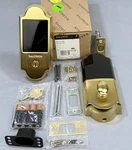 Baldwin 8235044 Touchscreen Boulder Standalone Deadbolt - Satin Brass. Fixed Price $357.24.