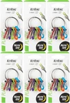 Nite Ize Stainless Steel Keyring W/ Mini S-biners (6-PACK). Fixed Price $28.59.