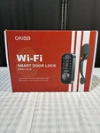 Smart Lock With Built-in Wi-fi App Remote Control, Okibb Fingerprint Door Loc.... Fixed Price $37.99.