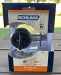 Schlage Ez Deadbolt Lock Set B60N V 716 1-INCH Keyed One Side (open Box). Fixed Price $28.97.