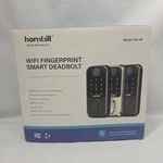 Wifi Smart Door Lock Set: Hornbill Keyless Entry Deadbolt Satin Nickel. Fixed Price $65.54.