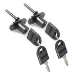 Howdia 2 Pcs - Drawer Cabinet Locks With Keys Zinc Alloy Desk File.... Fixed Price $15.68.
