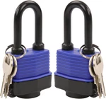 Sepox 2PCS Heavy-duty 44MM 1.75" Out-door Padlock Keyed-alike, Water-proof Cove. Fixed Price $24.79.