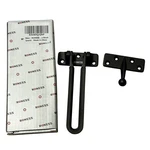 Roness Black Door Security Guard Lock Reinforcement 1 Pack. Fixed Price $13.50.
