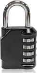 Improved 4-DIGIT Combination Outdoor Waterproof Padlock For School, Gym. Fixed Price $10.40.