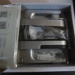 Sifely Model Fingerprint Smart Door Lock With Handle & Keypad - Silver. Fixed Price $49.99.