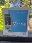 Lockly Visage Zeno Smart Wi-fi Deadbolt Facial/fingerprint Satin Nickel. Fixed Price $285.99.