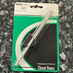 Barton Kramer 114 Plated Steel Bi-fold Door Guide Pk New. Fixed Price $15.88.
