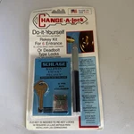 Schlage Change-a-lock Rekey Kit For 6 Locks Do-it-yourself Safety Door Deadbolt. Fixed Price $24.00.
