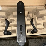 Baldwin Boulder Door Config Patio Multi Point Trim Lever Set MP016.102.PAT4. Fixed Price $185.00.