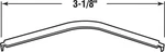 Prime-line Zinc Plated Silver Steel Flat Window Spring 3-5/8 In. X H. Fixed Price $12.96.