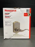 Honeywell Antique Brass Electronic Handle With Keypad. Fixed Price $52.44.