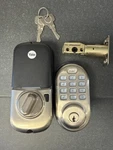 Yale Assure Standalone Deadbolt Lock Keypad Satin Nickel (YRD216-NR-619). Fixed Price $74.99.