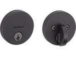 Kwikset Uptown Low Profile Single Cylinder Deadbolt 258RDT-514S Matte Black. Fixed Price $22.95.