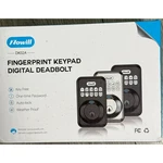 Zowill DK02A Keyless Entry Door Lock Fingerprint Keypad Deadbolt - Matted Black. Fixed Price $39.95.