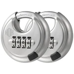 Hox Combination Lock, 4 Digit Disc Padlock With 3/8 Inch Hardened 2 Pack. Fixed Price $27.70.