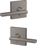 Schlage Latitude Passage Door Lever Set With Collins Trim, FC21. Fixed Price $24.99.