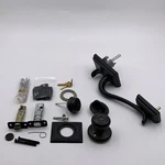 Schlage F60 716 Addison Handleset W/ Georgian Knob, Aged Bronze. Fixed Price $40.95.