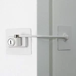 Premium Refrigerator Door Lock With Builtin Keyed White. Fixed Price $24.12.