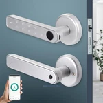 Homsecur Smart Digital 4 IN1 Entry Fingerprint Password Tuya App Key Door Lock. Fixed Price $95.93.
