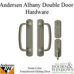 Andersen Sliding Door Handle With Hardware Albany Double Pulls. Fixed Price $172.45.