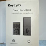 Keylynx Smart Lock D200 Keyless Entry Door Deadbolt With Keypad Fingerprint. Fixed Price $49.00.