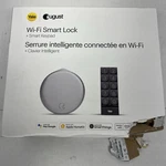August AUG-SL05-KY1-S05, Smart Lock, With Yale Keypad, And Door Sense Box Damage. Fixed Price $165.00.