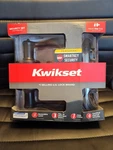 Kwikset Tustin 99910-041 Venetian Bronze Entry Lever Deadbolt Combo Pack. Fixed Price $39.99.