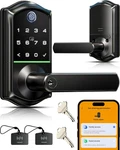 VE019 Fingerprint Smart Lever Lock, App Control, Keyless Entry Door With Ha. Fixed Price $122.48.