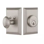 Nostalgic Warehouse 733275 New York Brass Single Cylinder Deadbolt 2-3/8" Backse. Fixed Price $110.00.