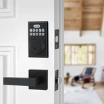 Keyless Entry Lock With 2 Handles, Electronic Keypad Deadbolt Front Door.... Fixed Price $101.36.