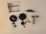 Westcraft Premier Miseno Deadbolt Round Single Cylinder Matte Black HLK8321U19. Fixed Price $18.74.