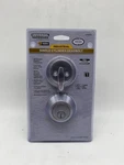 Universal Hardware Industrial Duty Commercial Single Cylinder Deadbolt, Chrome. Fixed Price $27.99.