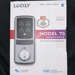Lockly PGD7S Smart Deadbolt (312810703) - Silver. Fixed Price $110.00.