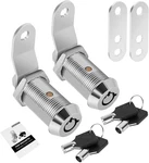 2 Pack Cabinet With Keys, 1-1/8 Rv Storage Locks Keyed Alike, For. Fixed Price $21.93.
