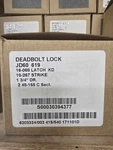 Schlage JD60 619 Single Cylinder Deadbolt Satin Nickel Door Lock Different Keys. Fixed Price $12.00.