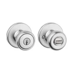 Kwikset Tylo Satin Chrome Keyed Entry Door Knob. Fixed Price $11.95.