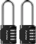 Puroma Pack 2.6 Inch Long Shackle Combination Lock 4 Digit Outdoor Waterproof. Fixed Price $13.31.