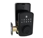 Defiant Square Compact Matte Black Electronic Single Cylinder Deadbolt Wi-fi. Fixed Price $29.99.