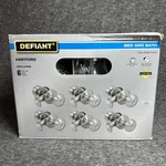 Defiant Hartford Satin Nickel Bed/bath Door Knob Contractor (6-PACK) New. Fixed Price $46.97.
