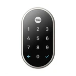Nest X Yale Smart Lock With Connect Satin Nickel, New, Unopened, Ship Today. Fixed Price $190.00.