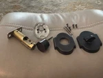 Fusion E3 Deadbolt Set Oil Rubbed Bronze (orb) Beveled Scalloped Rose. Fixed Price $55.00.