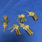 New Schlage Silver Interchangeable Core With C123 Keys One Is Control. Fixed Price $39.99.
